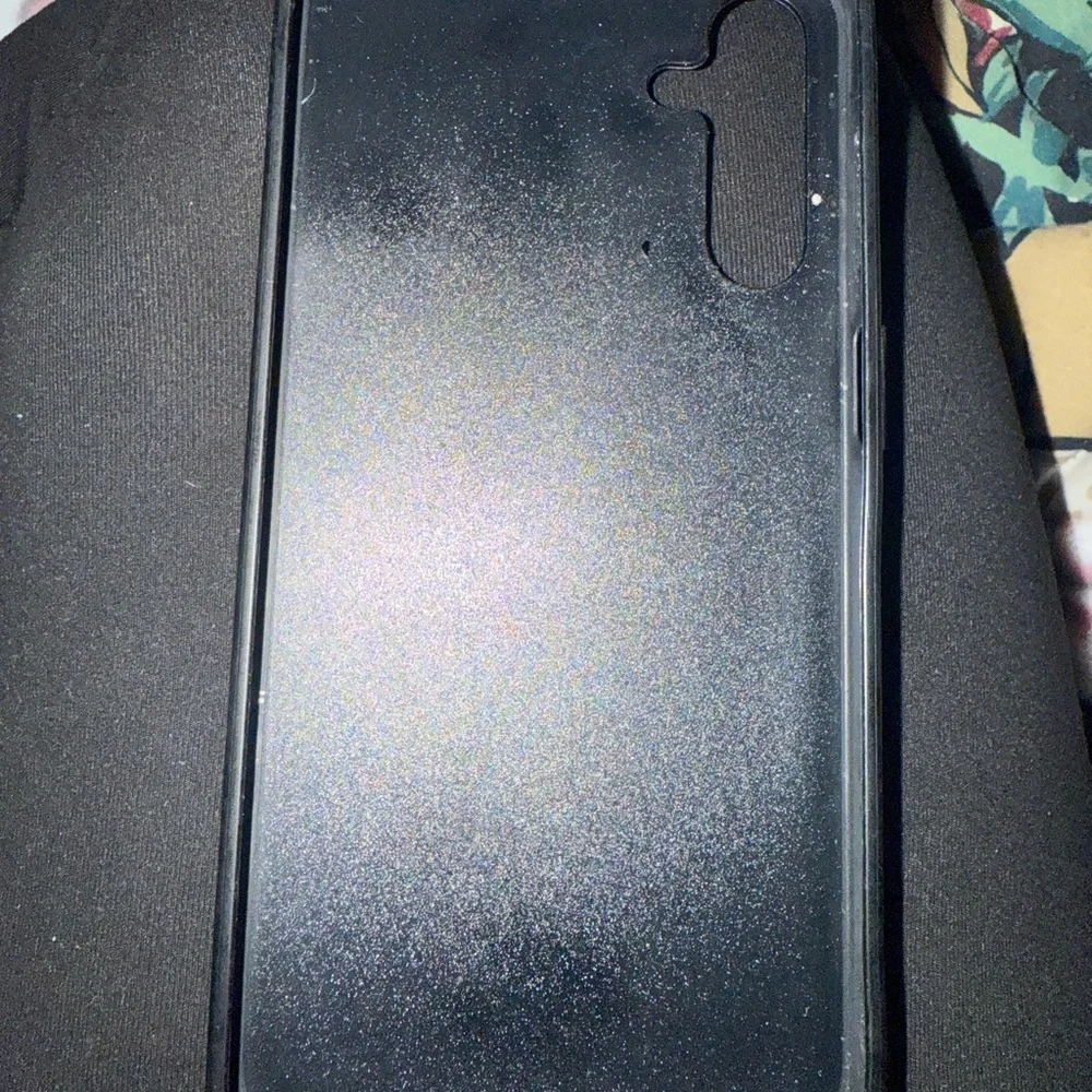 Glitter Black Phone Case for Samsung Galaxy A15 - Picture 2 of 2